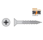Flat Head Sharx Marine Screw, 316 Stainless Steel; Installation of rope hook on a boat using 316 stainless steel Sharx Screw