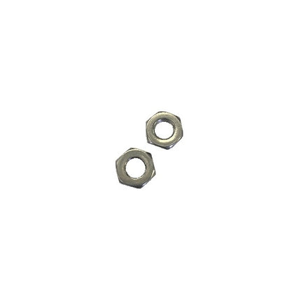 Hex Machine Screw Nuts, #10/32, 18-8SS