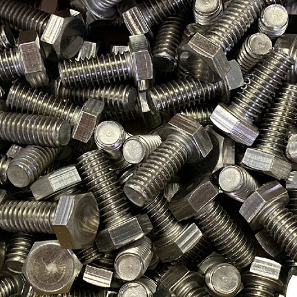 5/16" x 3/4" Hex Cap Screws, Stainless Steel, 302HQ, 116pcs