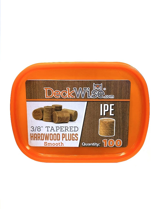 Deckwise 3/8" Ipe Plugs, Partial Box, 77pcs