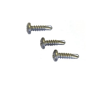 #6 x 1/2" Pan Head Self Drilling Screws, 410SS, 955pcs