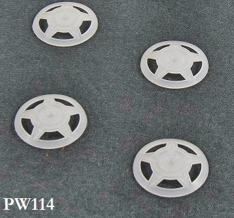 NailPro® 1-1/4" plastic washer