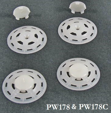 NailPro® 1-7/8" poly washer cap