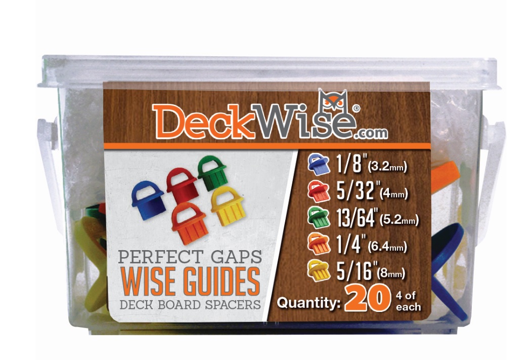 DeckWise Deck Spacers Variety Pack - 20 pieces