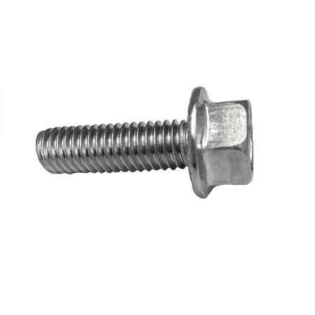 3/8-16x1-1/4 STAINLESS STEEL Serrated Hex Flange Screws Flange Bolts 30 