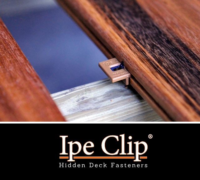 Ipe Clip® Hidden Deck Fasteners